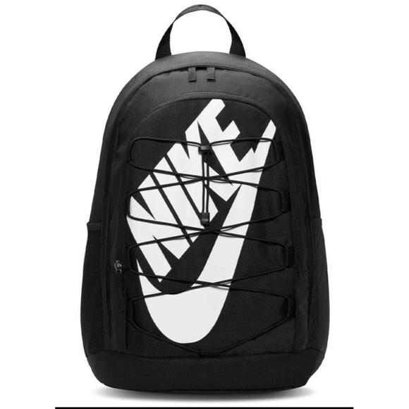 Nike Hayward Futura 2.0 Backpack Black White Laptop Sleeve School/Work/Gym NEW - Picture 1 of 10